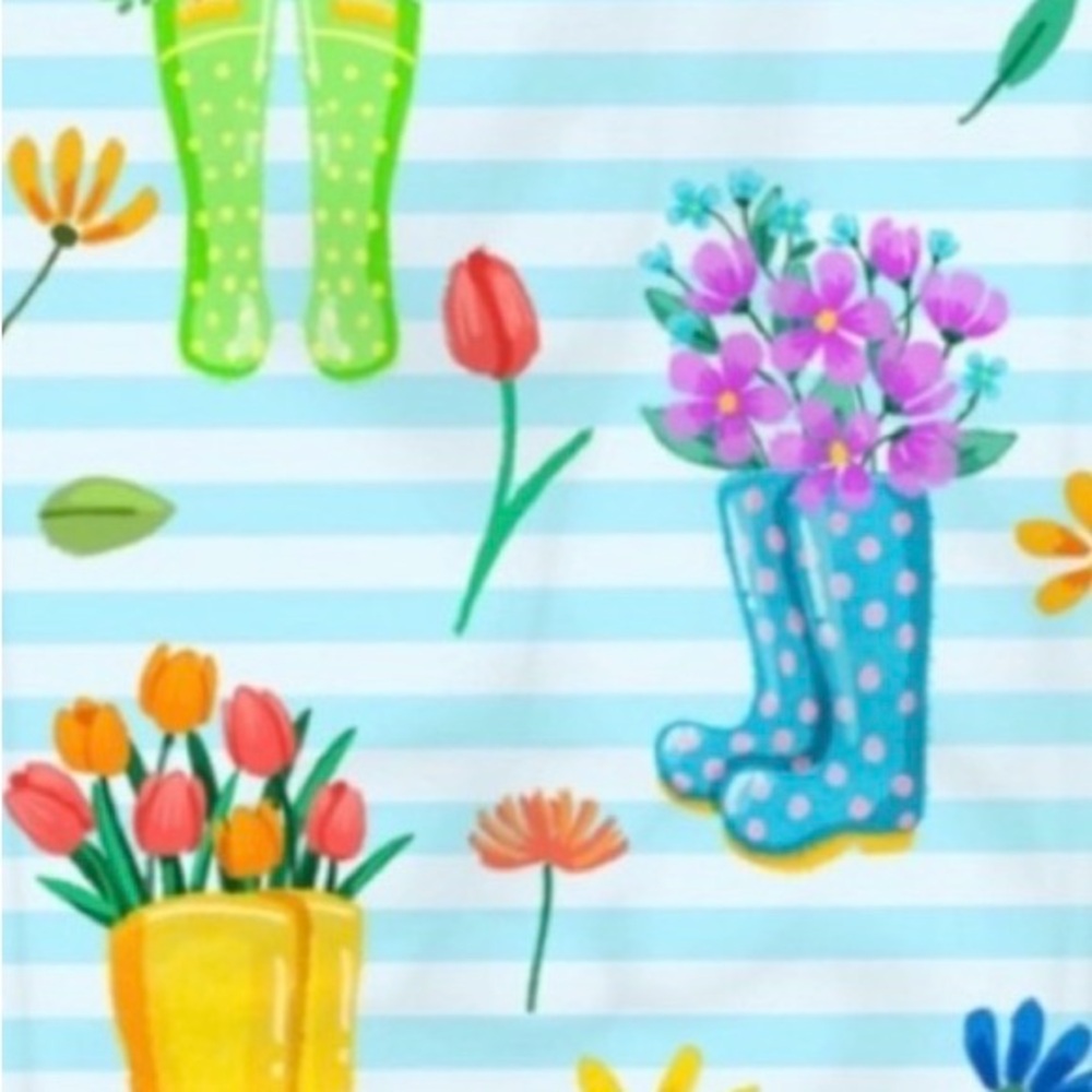 25 10x13 Poly Mailers Summer Blooms Variety Bundle beach, boots, tulip, flowers - Picture 4 of 8